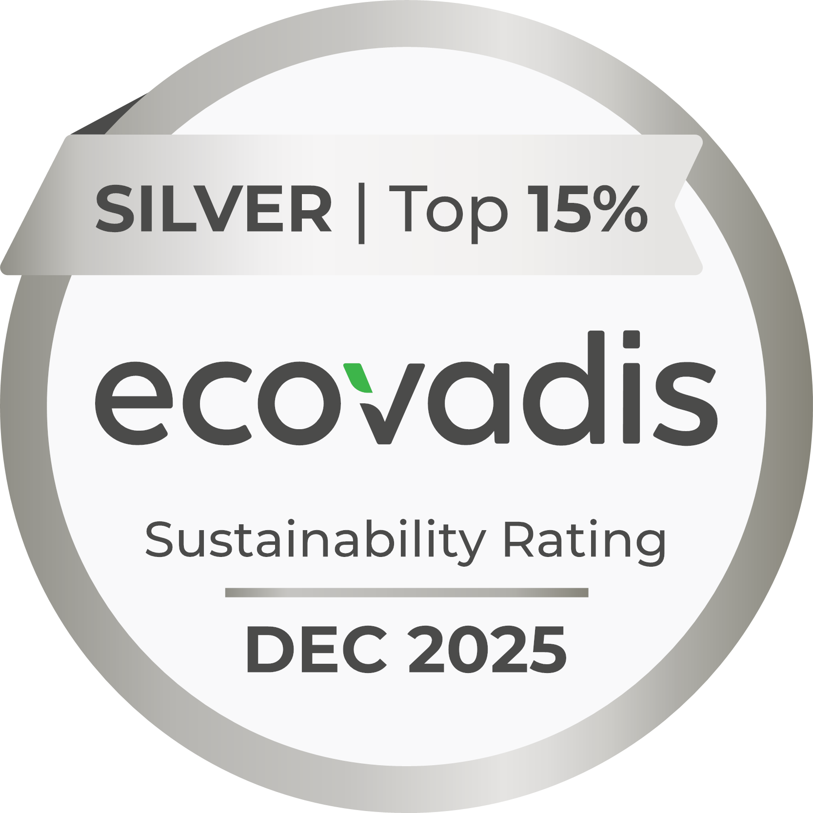 Ecovadis 2025 Certificate