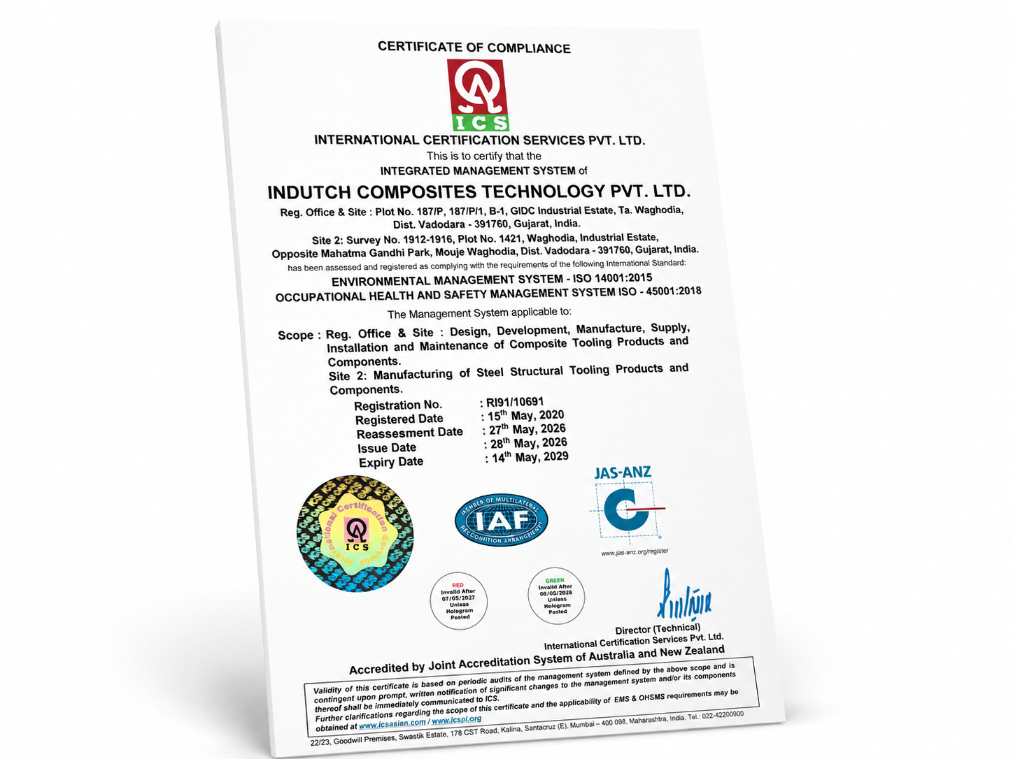 iso certi